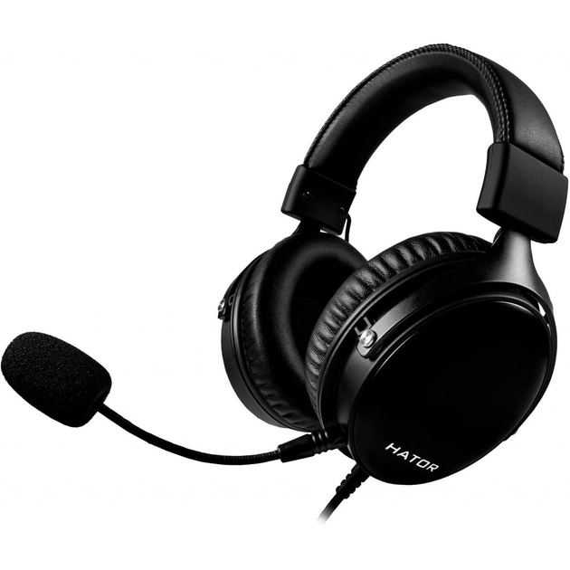 Навушники Hator Hyperpunk Black (HTA-820) - зображення 1