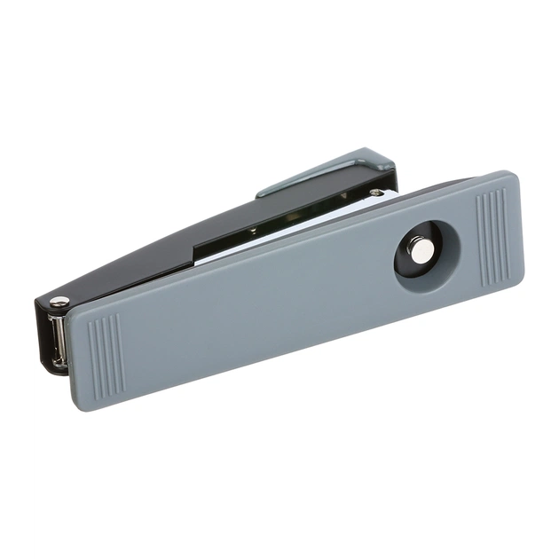 Степлер Buromax металевий, JOBMAX, 20 аркушів, (скоби №24; 26), 112 х 44 х 34 мм, чорний (BM.4259-01) - picture 4