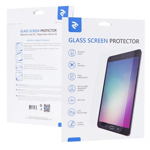 Скло захисне 2E Apple iPad 10.2 (2020), 2.5D, Clear (2E-IP-IPD-10.2-LT2.5D-CL) зображення 1