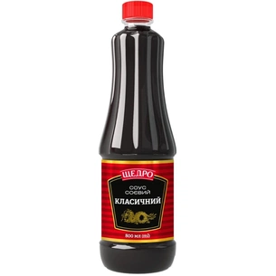 Соус Щедро Соєвий Класичний 800 мл (4823097411605) зображення 1