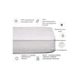 Наматрацник MirSon Natural Line Стандарт Tencel Aloe Vera 985 180x190 см (2200000839541) - зменшене зображення 3