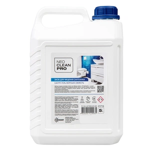 Рідина для чищення ванн Biossot Сантрі-гель Морська свіжість для чищення сантехніки 5 л (4820255110035) зображення 1