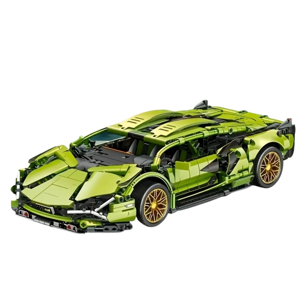Конструктор Lamborghini Siаn FKP 1:14 Green 1280 деталей - изображение 1