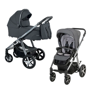 Коляска Baby Design 2 в 1 Husky XL 217 GRAPHITE (204838) зображення 1