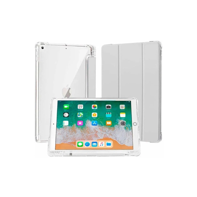Чохол до планшета BeCover TPU Edge mount Pencil Apple iPad 10.2 2019/2020/2021 Gray (709238) - изображение 1