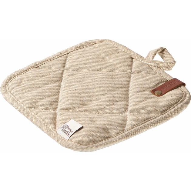 Кухонна прихватка Ardesto Oliver, 20х20 см, 100% бавовна, нап-ч: ватин, шоколад (ART04OR) - picture 4