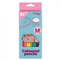 Олівці кольорові Yes 12 кол Pusheen бірюзовий (290721) - зменшене зображення 1