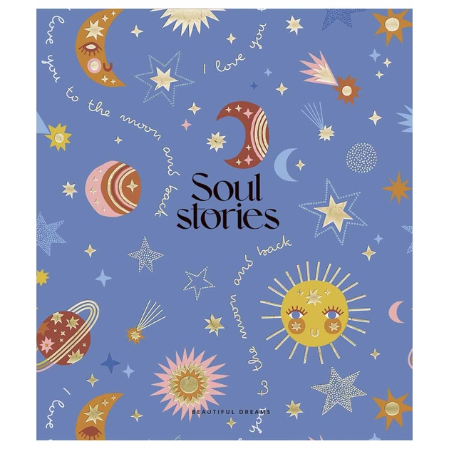 Тетрадь Школярик Soul stories 80 листов линия (080-3202L) - изображение 1