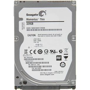 Жорсткий диск для ноутбука 2.5" 320GB Seagate (# 1DG14C-899 / ST320LT012-WL-FR #) зображення 1