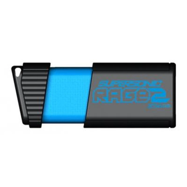 USB флеш накопичувач Patriot 256GB Supersonic Rage 2 USB 3.1 (PEF256GSR2USB) - изображение 1