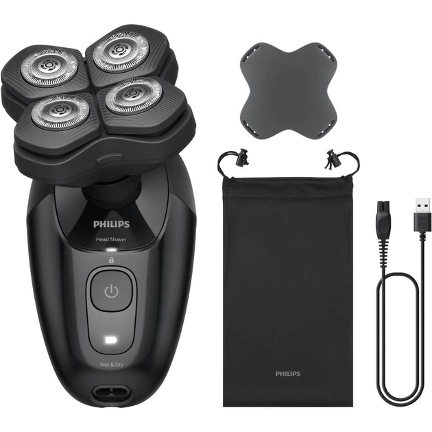 Электробритва для головы Philips Head Shaver Pro 5000 Series HS5980/15 - зображення 1