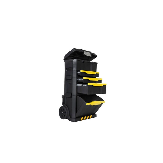 Ящик для інструментів Stanley MODULAR ROLLING WORKSHOP, 866х488x348 мм, з колесами (1-79-206) - зображення 1