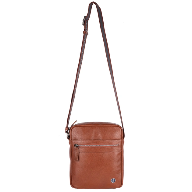 Сумка Brampton London Crossflow Tan (64405 TAN) - зображення 12