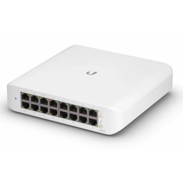 Комутатор мережевий Ubiquiti USW-Lite-16-PoE - зображення 1