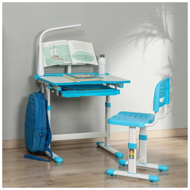 Парта зі стільцем FunDesk Bellissima blue (2001002219153) - picture 9