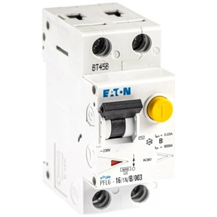 Диференціальний автоматичний вимикач Eaton PFL6-16/1N/B/003 (286431) зображення 1