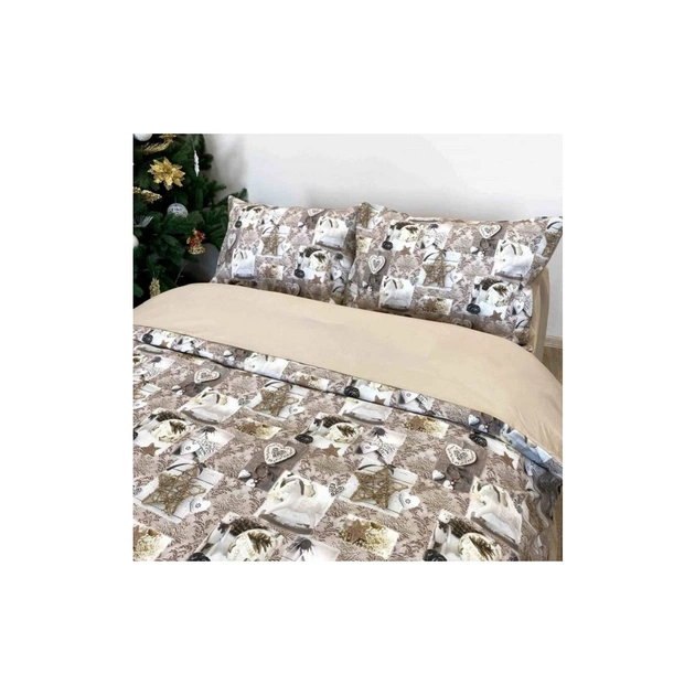 Постільна білизна Прованс Digitale Beige 215х200 євро (4823093424173) - зображення 1