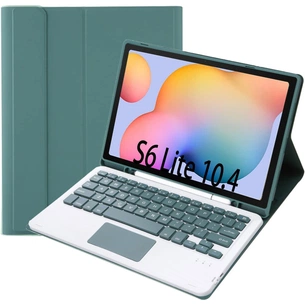 Чохол до планшета BeCover Keyboard+TouchPad Samsung Tab S6 Lite 10.4 P610/P613/P615/P619 Dark Green (712363) зображення 1