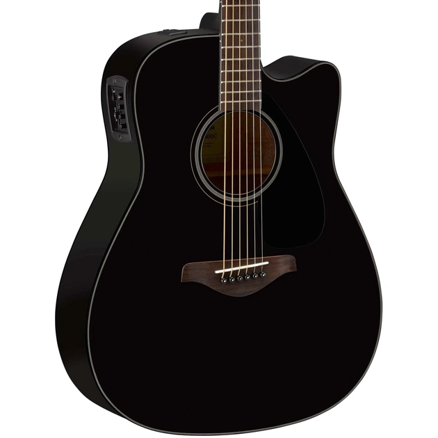 Гітара електроакустична Yamaha FGX800C Black - picture 2