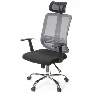 Офісне крісло Аклас Сити CH SR(L) Сіре (9885) зображення 1