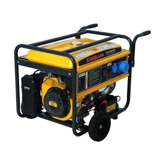 Генератор KAMA KGL8000CE, 230V, 50Hz, 6,5kW, 8.1KVA - изображение 1