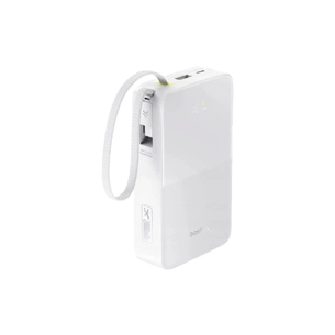 Батарея універсальна Baseus EnerFill FC51 Bipow2 Pro 20000mAh 22.5W build-in cable USB-C white (E0027700) зображення 1