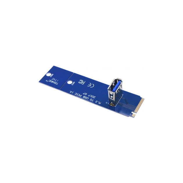 Райзер Dynamode NGFF M.2 Male to USB 3.0 Female для PCI-E 1X (RX-riser-M.2-USB3.0-PCI-E) - picture 2