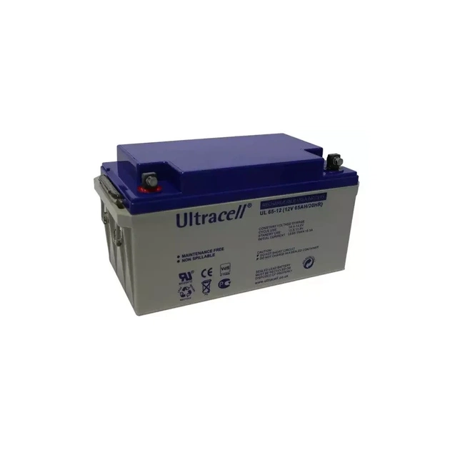 Батарея до ДБЖ Ultracell 12V-65Ah, AGM (UL65-12) - изображение 1
