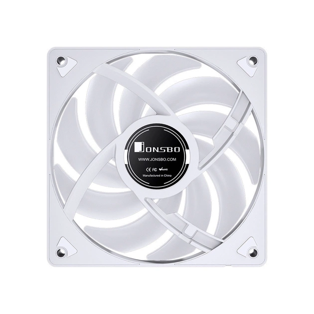 Кулер до корпусу JONSBO SL-120WR White - зображення 10