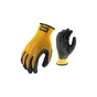 Захисні рукавиці DeWALT розм. L/9, з гумовим покриттям (DPG70L) - зменшене зображення 1