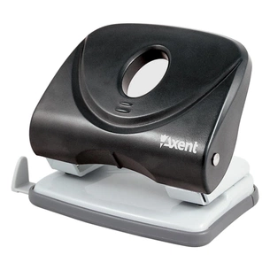 Діркопробивач Axent Welle-2 plastic, 30sheets, black (3830-01-А) изображение 1
