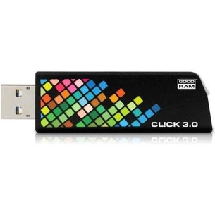 USB флеш накопичувач Goodram 32GB CL!CK Black USB 3.0 (PD32GH3GRCLKR9) зображення 1