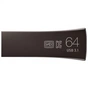 USB флеш накопичувач Samsung 64GB Bar Plus Black USB 3.1 (MUF-64BE4/APC) - зменшене зображення 2