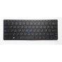 Клавіатура ноутбука Toshiba Tecra X40-D Series чорна з чорною рамкою, ТП та підсвіткою (A46165) - зменшене зображення 1
