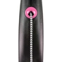 Повідець для собак Flexi Black Design S трос 5 м (рожевий) (4000498033319) - зменшене зображення 2