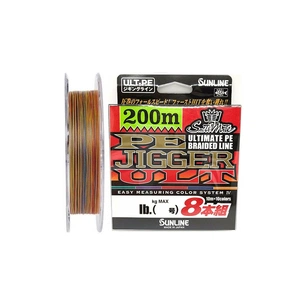 Шнур Sunline PE-Jigger ULT x8 200m 1.0/0.165mm 16lb/7.7kg Multi Color (1658.11.04) зображення 1