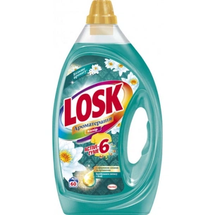 Гель для прання Losk аромат Балійського лотосу і лілії 3 л (9000101413625) зображення 1