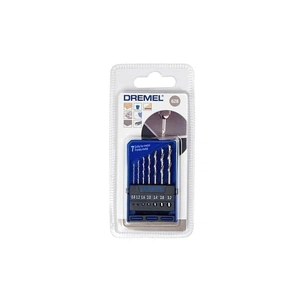 Набір свердл Dremel по металу 628, 7шт., 0.8,1.2,1.6,2.0,2.4,2.8,3.0 мм, HSS (2.615.062.832) зображення 1