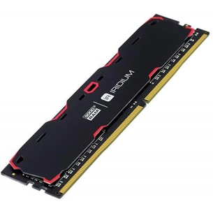 Модуль пам'яті для комп'ютера DDR4 8GB 2400 MHz Iridium Black Goodram (IR-2400D464L15S/8G) зображення 1