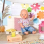 Аксесуар до ляльки Zapf Одяг для ляльки Baby Born - Квітковий джинс (832677) - зменшене зображення 5
