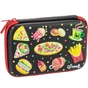 Пенал Cool For School 1 відділення з органайзером чорний (QT-5667-Black) - зменшене зображення 1