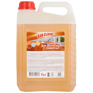Засіб для миття підлоги San Clean Універсал 5 кг (4820003541135) зображення 1