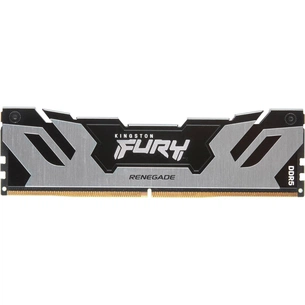 Модуль пам'яті для комп'ютера DDR5 16GB 7200 MHz Renegade Black/Silver Kingston Fury (ex.HyperX) (KF572C38RS-16) зображення 1