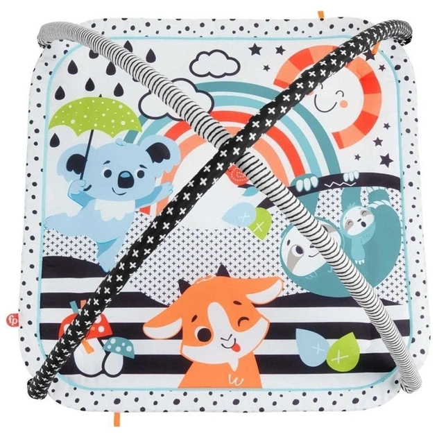 Дитячий килимок Fisher-Price ігровий центр Веселі розваги 3-в-1 (JMN72) - зображення 3
