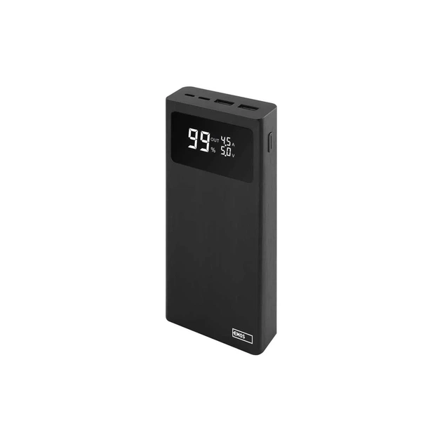 Батарея універсальна EMOS 20000mAh BETAQ 20, 22.5W, black (B0532B) - picture 2