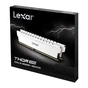 Модуль пам'яті для комп'ютера DDR4 16GB (2x8GB) 3600 MHz Thor White Lexar (LD4BU008G-R3600GDWG) - зменшене зображення 7