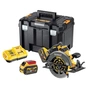 Дискова пила DeWALT 54В XR FLEXVOLT Li-lon, диск 190х30 мм, 2x2Ah, 3.6 кг, кейс TSTAK (DCS578T2) - зменшене зображення 3