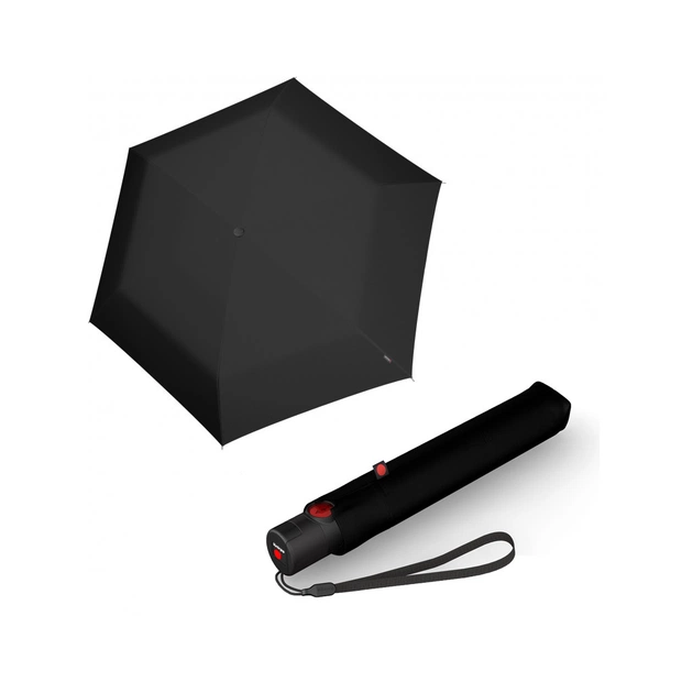 Парасоля Knirps U.200 Black (Kn95 2200 1001) - зображення 1