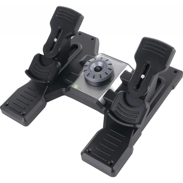 Педалі ігрові Logitech G Saitek Pro Flight Rudder Pedals PC (945-000005) - зображення 1