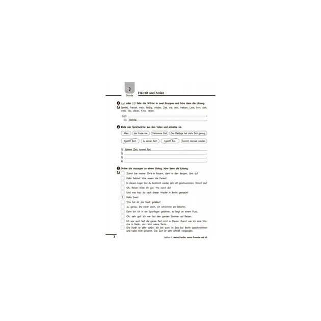 Робочий зошит Німецька мова. 9(5) клас. До підручника "Hallo, Freunde" - С.І. Сотникова, Г.В. Гоголєва Ранок (9786170935199) - изображение 4